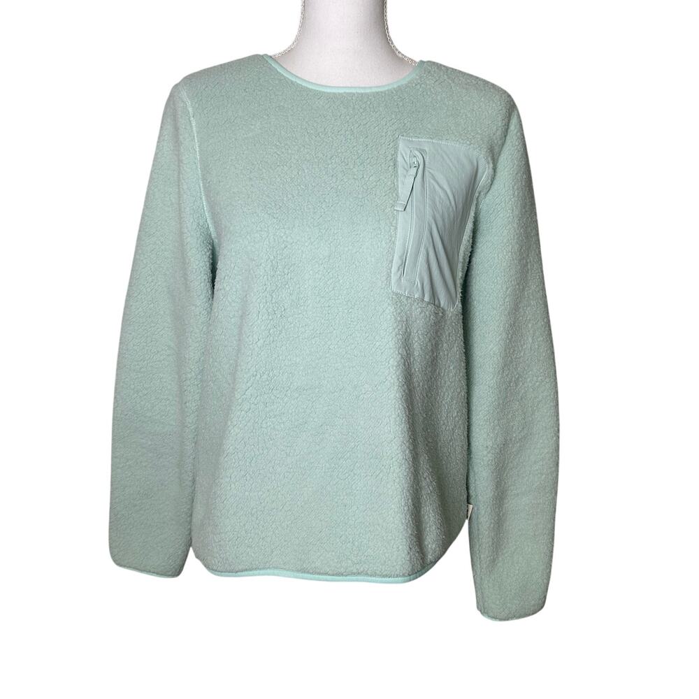 Duluth Trading women's softmore fleece crewneck pullover size M